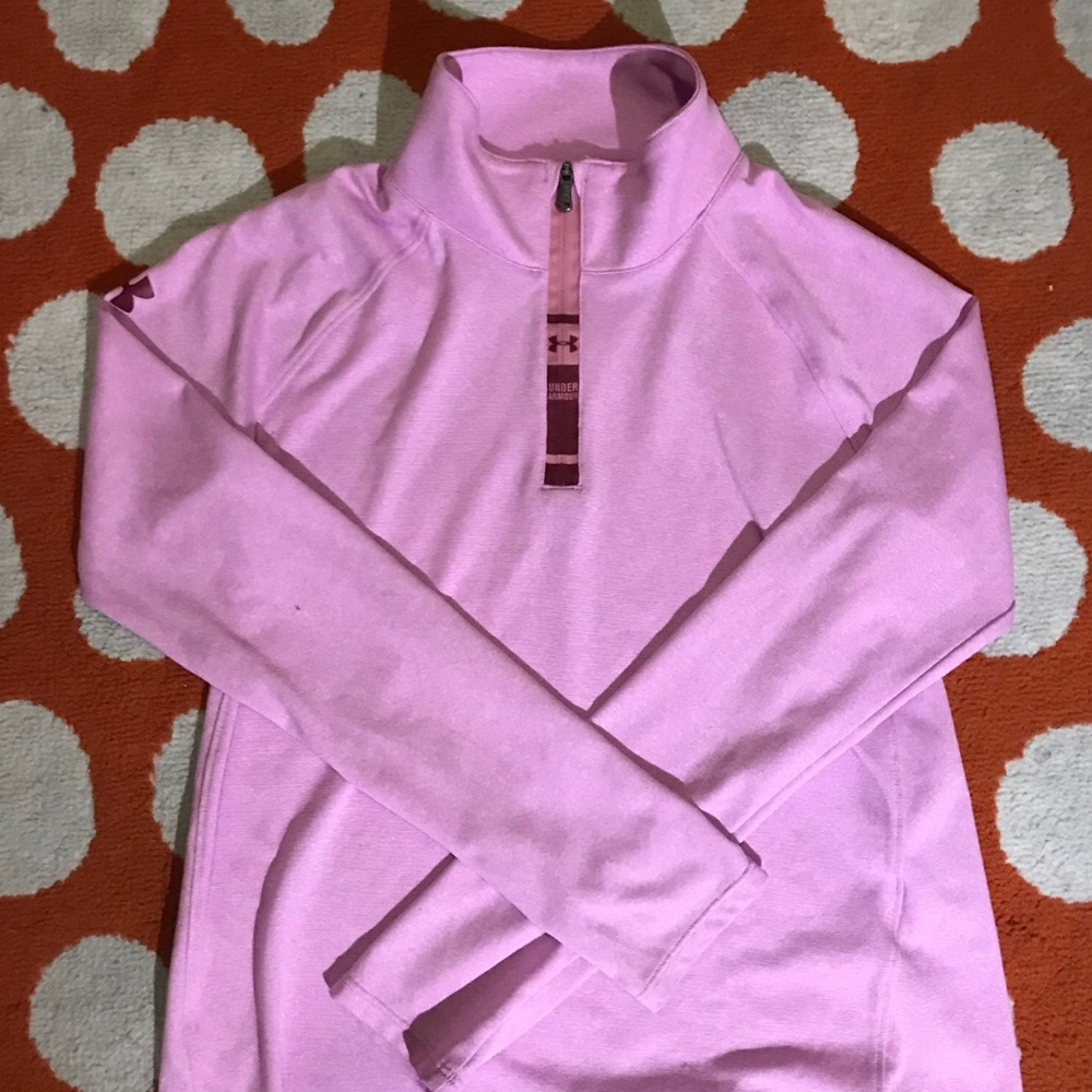 light purple sweater